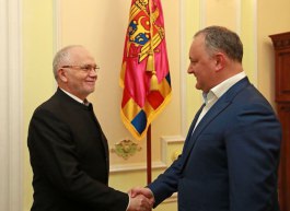 Șeful statului a avut o întrevedere cu domnul Farit Muhametşin, Ambasadorul Extraordinar şi Plenipotenţiar al Federaţiei Ruse în Republica Moldova