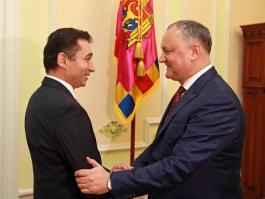 Președintele țării a avut o întrevedere cu Ambasadorul Extraordinar şi Plenipotenţiar al Republicii Azerbaidjan în Republica Moldova