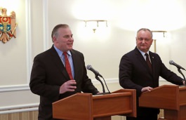 Președintele țării, Igor Dodon a avut o întrevedere cu președintele Organizaţiei Internaționale pentru Familie, Brian Brown  