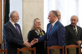 Președintele Republicii Moldova a avut tradiționala întrevedere cu corpul diplomatic acreditat la Chișinău