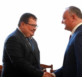 Președintele Republicii Moldova a avut tradiționala întrevedere cu corpul diplomatic acreditat la Chișinău