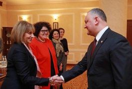 Igor Dodon a discutat problema depopulării Republicii Moldova cu reprezentanții organizațiilor internaționale