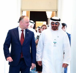 Igor Dodon: There are real chances for attracting investments of the UAE to Moldova