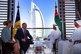 Igor Dodon: There are real chances for attracting investments of the UAE to Moldova