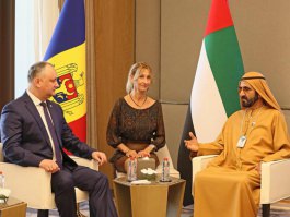 Președintele Republicii Moldova, Igor Dodon a avut o întrevedere cu Alteța Sa, Șeicul Mohammed bin Rashid Al-Maktoum