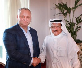 Igor Dodon a avut o întrevedere cu Rashid S. Al-Rashid din Arabia Saudită