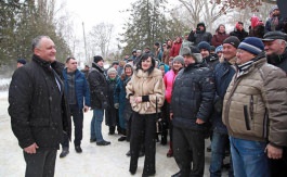 President took part in the opening of a hospital in the village of Calarashovka