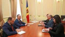 Igor Dodon held a meeting with the US Ambassador