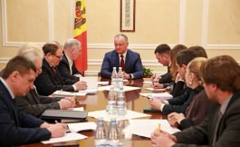 Igor Dodon a participat la ședința Comisiei pentru integritate și expertiză juridică din cadrul Consiliului societății civile pe lîngă Președintele Republicii Moldova