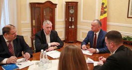 Igor Dodon a participat la ședința Comisiei pentru integritate și expertiză juridică din cadrul Consiliului societății civile pe lîngă Președintele Republicii Moldova