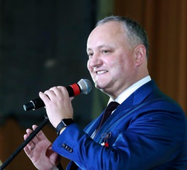 Igor Dodon a participat la concertul de caritate organizat cu prilejul Zilei Internaționale a Femeii – 8 martie