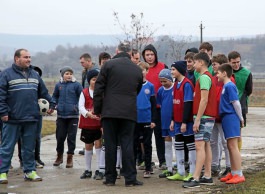 Președintele țării a vizitat localitățile Congaz, Copceac și Bacioi, beneficiare de complexuri sportive în cadrul programului național de reabilitare a infrastructurii sportive