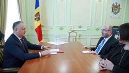 Președintele țării a avut o întrevedere cu Ambasadorul Statului Israel în Republica Moldova