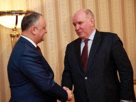 Președintele Republicii Moldova, Igor Dodon, a avut o întrevedere cu secretarul de stat, viceministru al Ministerului Afacerilor Externe din Federația Rusă, Grigori Karasin