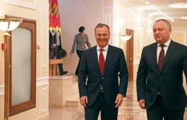 Igor Dodon a avut o întrevedere cu Franco Frattini