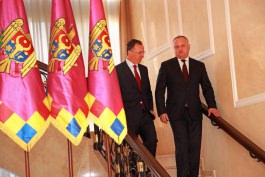 The Head of State held a meeting with Franco Frattini