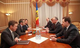 The President met with the head of the IMF mission to Moldova