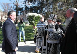 Igor Dodon a avut o întrevedere cu preoții din Eparhia de Bălți și Fălești