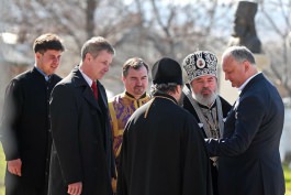 Igor Dodon a avut o întrevedere cu preoții din Eparhia de Bălți și Fălești