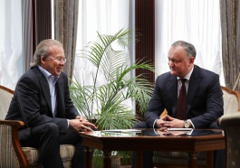 Igor Dodon agreed to hold a Moldovan-Russian economic forum in Chisinau