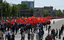 Președintele Igor Dodon a participat la Marșul solidarității oamenilor muncii