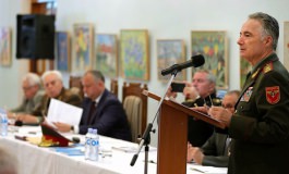 Șeful statului a participat la ședința Consiliului Republican al Uniunii Ofiţerilor din Republica Moldova