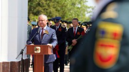 Igor Dodon a efectuat o vizită la Complexul Memorial „Capul de Pod Şerpeni”