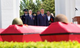 Igor Dodon a efectuat o vizită la Complexul Memorial „Capul de Pod Şerpeni”