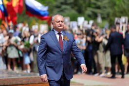 Igor Dodon a efectuat o vizită la Complexul Memorial „Capul de Pod Şerpeni”