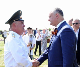 Igor Dodon a efectuat o vizită la Complexul Memorial „Capul de Pod Şerpeni”