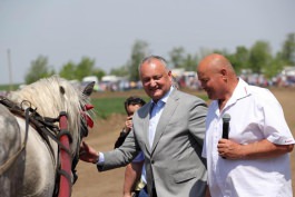 Igor Dodon a participat la evenimentele festive organizate cu prilejul sărbătorii ”Hederlez”