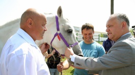 Igor Dodon a participat la evenimentele festive organizate cu prilejul sărbătorii ”Hederlez”