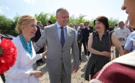 Igor Dodon a participat la evenimentele festive organizate cu prilejul sărbătorii ”Hederlez”