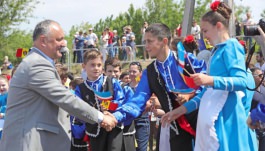 Igor Dodon a participat la evenimentele festive organizate cu prilejul sărbătorii ”Hederlez”