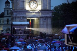 Igor Dodon a participat la concertul festiv organizat cu prilejul aniversării a 73-a a Marii Victorii