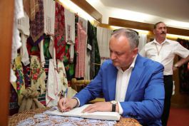 Igor Dodon a vizitat complexul istorico-cultural din Hîncești – Conacul lui Manuc Bey