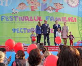 Șeful statului a participat astăzi la Festivalul Familiei