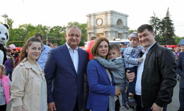 Șeful statului a participat astăzi la Festivalul Familiei