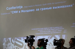 Șeful statului a participat la conferința „Mass-media în Moldova: după limita de existenţă”