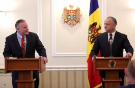 Igor Dodon a avut o întrevedere cu Brian Brown