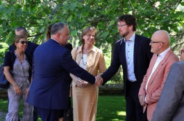 Întrevedere informală între Președintele Igor Dodon și ambasadorii țărilor Uniunii Europene în Republica Moldova