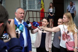 Igor Dodon: "I voted for the mayor, who will deal with the problems of the city, not populism"