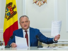 RAPORTUL PREȘEDINTELUI REPUBLICII MOLDOVA  PENTRU 18 LUNI DE ACTIVITATE