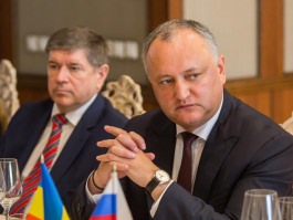 Igor Dodon a avut o întrevedere cu  redactorii-șefi ai mai multor organe mass media din Federația Rusă