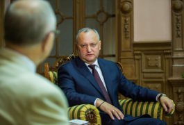 Igor Dodon a avut o întrevedere cu Farit Muhametșin în legătură cu încheierea mandatului în țara noastră