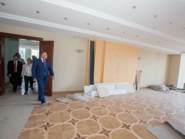 Igor Dodon a efectuat o vizită de documentare la sediul Președinției Republicii Moldova