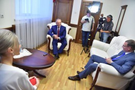 Igor Dodon efectuează o vizită de lucru în orașul Omsk, Federația Rusă