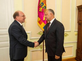 Președintele Republicii Moldova a avut o întrevedere cu noul Ambasador al Federației Ruse în țara noastră