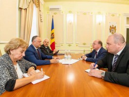 Președintele Republicii Moldova a avut o întrevedere de lucru cu ambasadorul Federaţiei Ruse în țara noastră