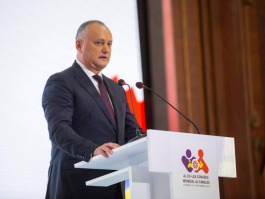 Președintele Republicii Moldova a participat la deschiderea Congresului Mondial al Familiilor